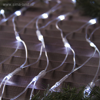 Сеть Уличная нить светлая 3W Ш 2м В 1,5м LED-192-220V белая 2361693