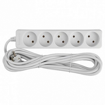 Удлинитель 5*3 б/земли без выключателя 16А 