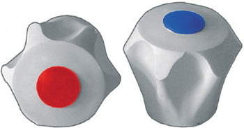 Маховик  "ТУЛА" квадрат, пластик/01606