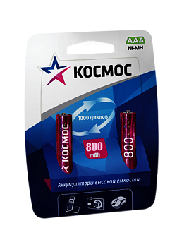 Аккумулятор R03 800мAh