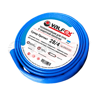 Теплоизоляция рулонная синяя 18*4мм  10м VALFEX