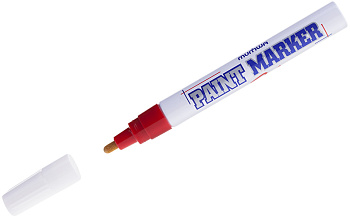 Маркер краска MunHwa SPM-03 (красный) 2 мм