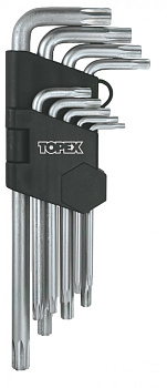 Ключи звездочки 9шт.Т10-Т50 TORX/35D961