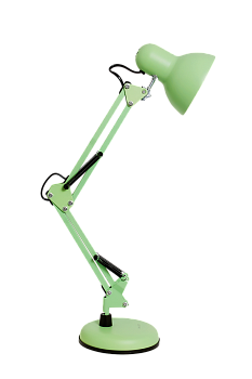 Светильник MT2001A/C фисташка основание+струбцина 60Вт Е27