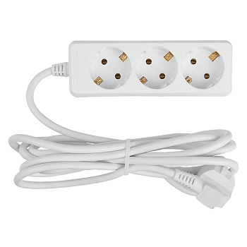 Удлинитель 3*3 м с/з/ 16А/ 3х1мм2 / General/Duwi/UNIVersal