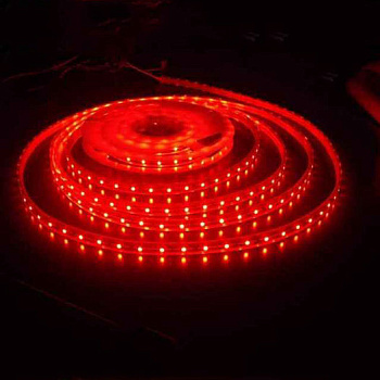 Лента 5050 60LED/м 12V/14,4Вт м /красный/General