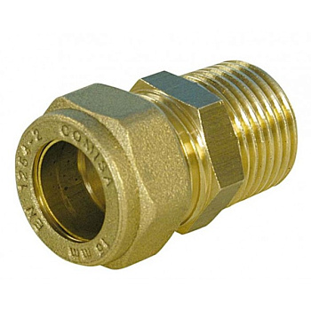 Соединитель для меди 15*1/2" Н.Р /101