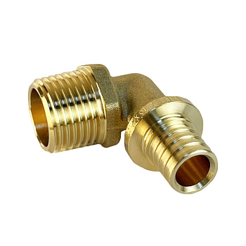 Угольник надвижной с переходом на нар.р. 16(2,2) х 1/2" (VALFEX)