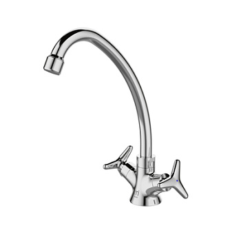 Смеситель для кухни, латунь, керамическая кран-букса Meal MILARDO M03SB00M05