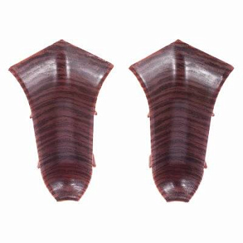 Угол внутренний к плинтусу 55мм венге 301