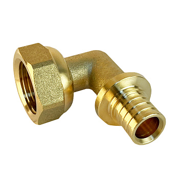 Угольник надвижной с накидной гайкой 20(2,8) х 1/2" (VALFEX)