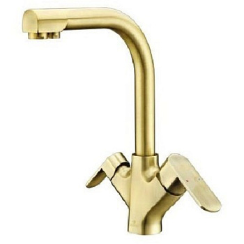 Смеситель KAISER Arena   кухня, боковой под фильтр, бронза /33066-1