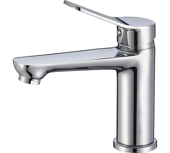 Смеситель для умывальника, латунь, керамический катридж 35мм Enjoy Milardo ENJSB00M01