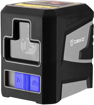 Уровень лазерный самовыравнивающийся DEKO 2 луча зеленый