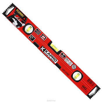 Уровень KAPRO GENESIS (3 глазка  0,5мм/м) 400мм