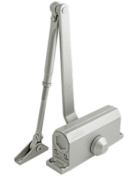 Доводчик НОРА-М №2S 50кг/морозостойкий/серый