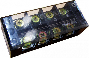 Клеммная колодка 4*60А карболит/ТВ-6004/11518