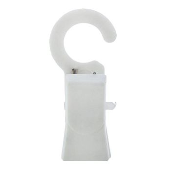 Зажим для колец, пластмасса D28 Белый (20шт)