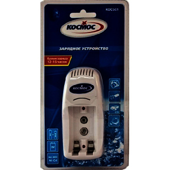 Зарядное устройство Космос КОС501 1/2 ААА, АА,1*9V