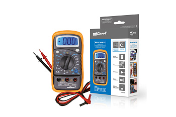 Цифровой мультиметр с противоударным чехлом duwi M830L PROFI/26044 8