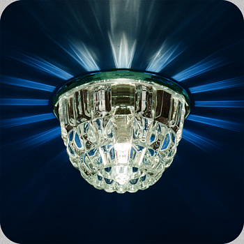 A8550PL-1AB Встраиваемый светильник 1*50W G9 бел.антич бронза