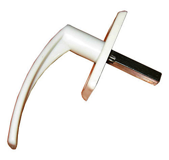 Ручка Р-2-2 пластик белая