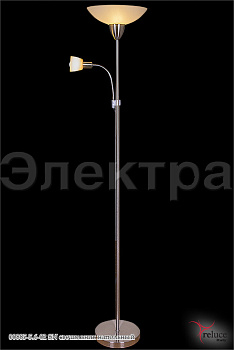  Светильник напольный 00885-5.6-02 SN Е14+Е27 60W хром