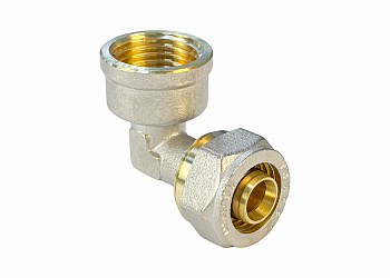 Угольник обжимной Valfex с переходом на ВР 16*1/2