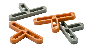 Крестики для кафельной плитки, Т-образные, "ЗУБР" 5мм, 100 шт./33813-5