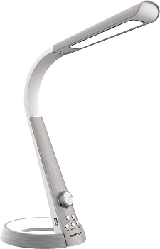 Светильник SUPRA TL-407 10Вт серебро светодиодный 3 режима 3000-6500К