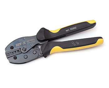 03302 Клещи для опрессовки изолированных втулочных наконечников (трапеция)0,25-6 мм²*