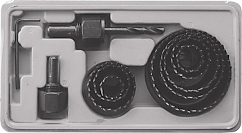 Пилы круговые Профи 19-64 мм в кейсе/36741