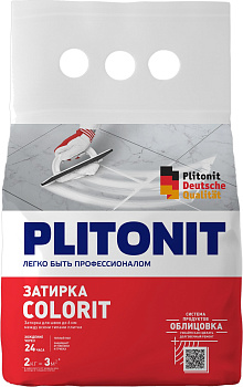 Затирка Плитонит COLORIT бежевая 2кг