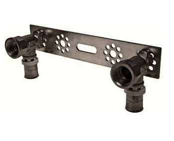 VALTEC Монтажная планка с водорозетками пресс 16 х1/2 В.Р/224