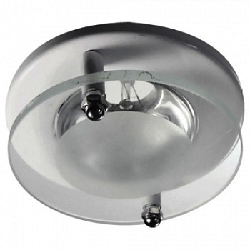 1788/Свет-ик точеч.R63 Е27/белый/95*150мм/Feron