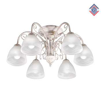 Люстра потолочная ПЕТРАСВЕТ S2114-6, 6хЕ27 макс. 60Вт