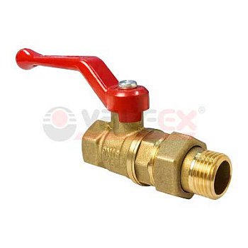 Кран шаровый для воды Valfex 3/4* В/Н  рычаг со сгоном