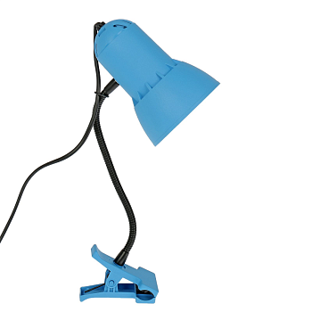 Светильник Надежда -ПШ (гибкая прищепка) синяя лазурь Е27