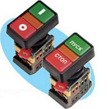 Кнопка Пуск-Стоп РРВВ-30N 1з1р d30мм/230V/ИЭК/TDM