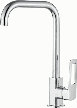 Смеситель кухня Ledem с гайкой L4067