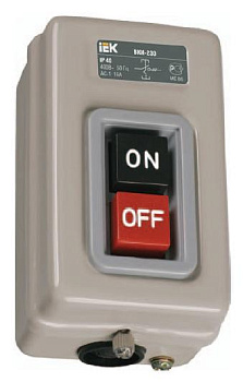 ВКИ-230 (ручной пускатель) 3р 16А IP40 ИЭК