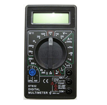 DT832 (М832) мультиметр цифровой