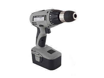 Аккумуляторная дрель-шуруповерт  ДА-18ЭР ДМ, 18В 2*1.5Ач Li-ion 19Нм/18полож 0-400/1400об/мин