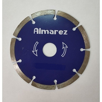 Диск алмазный сегментный 125*22,2мм ALMAREZ/300125