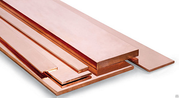 ШИНА МЕДНАЯ 4*50 400А 1шт=1м