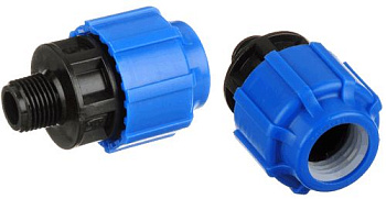 ПНД  Соединитель  25 мм * 1" Н.Р