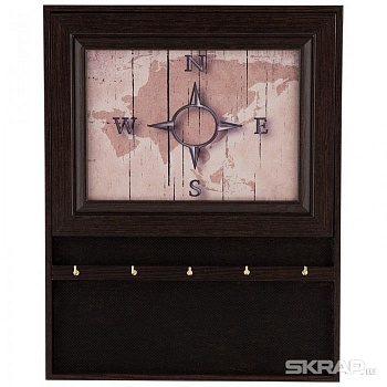 Ключница открытая м-16 дуб венге Волшебная страна