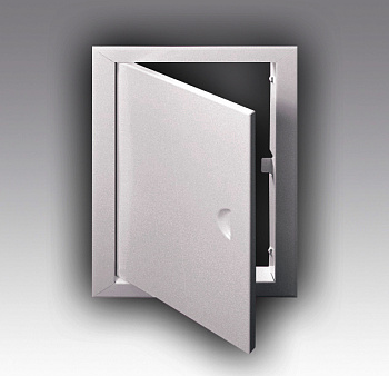 Дверца ДМ 300*300  металлическая с магнитной защелкой 