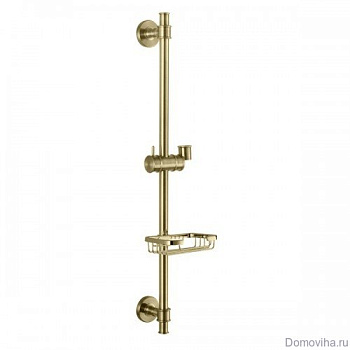 Душевая стойка KAISER  металл+мыльница  Бронза /0092 Bronze