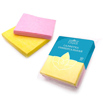 Салфетки из вискозы универсальная 30*40 см, 10шт 